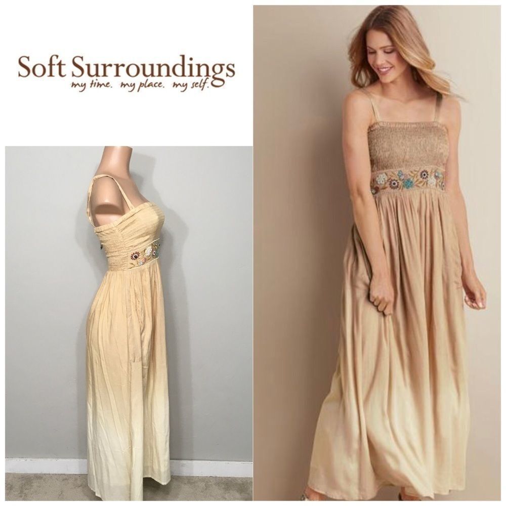 Soft Surroundings Maxi dress. XS